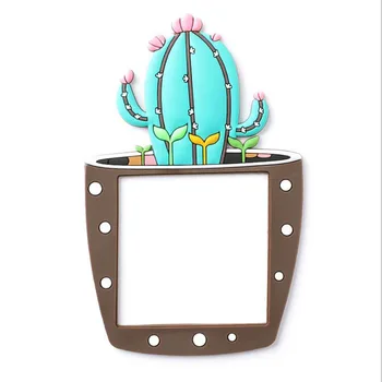 

Cute cactus Luminous light switch cover Housse switch socket home garden household H334