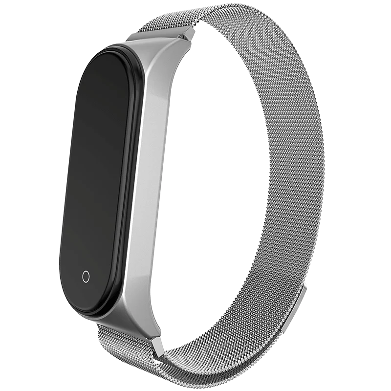 Магнитный браслет для mi Band 3 и 4, металлический браслет, умный Браслет для Xiaomi mi band 3 Xia mi Xaio mi Xao mi Xio mi