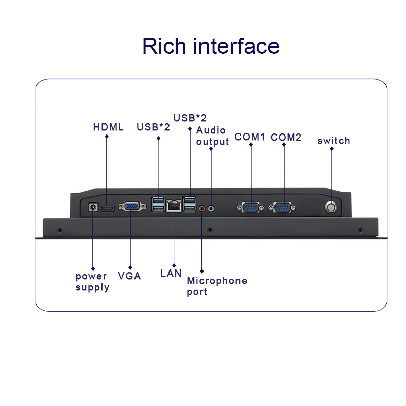 17 Inch Industriële Computer 21.5 