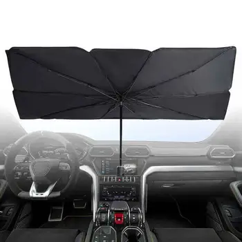 

Car Sun Shade Protector Parasol Auto Front Window Sunshade Covers Car Sun Protector Interior Windshield Protection Accessories
