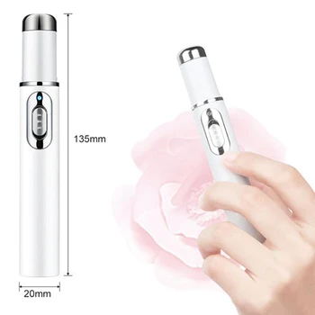 

Portable Face Acne Scar Spots Removal Blue Light Therapy Device Scar Wrinkle Removal Treatment Device Skin Care