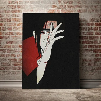 

HD Prints New Naruto Uchiha Sasuke Canvas Painting Modular Picture Modern Artwork Home For Boy Bedroom Wall Decor Anime Poster