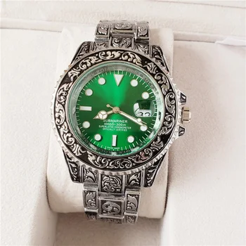 

Top Brand Men Quartz Watches Luxury Vintage Engraving Steel AAA Male nautilus Sport Wrist Watch Clock 2020