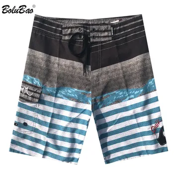 

BOLUBAO Brand Men Beach Shorts Summer Men's Youth Printing Quick Dry Shorts Fashion Casual Breathable Slim Beach Shors Male
