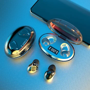 

TWS Earphone Bluetooth Stereo Wireless Earphones earphones Waterproof Earbuds With LED Display Sport Wireless Headsets earphones