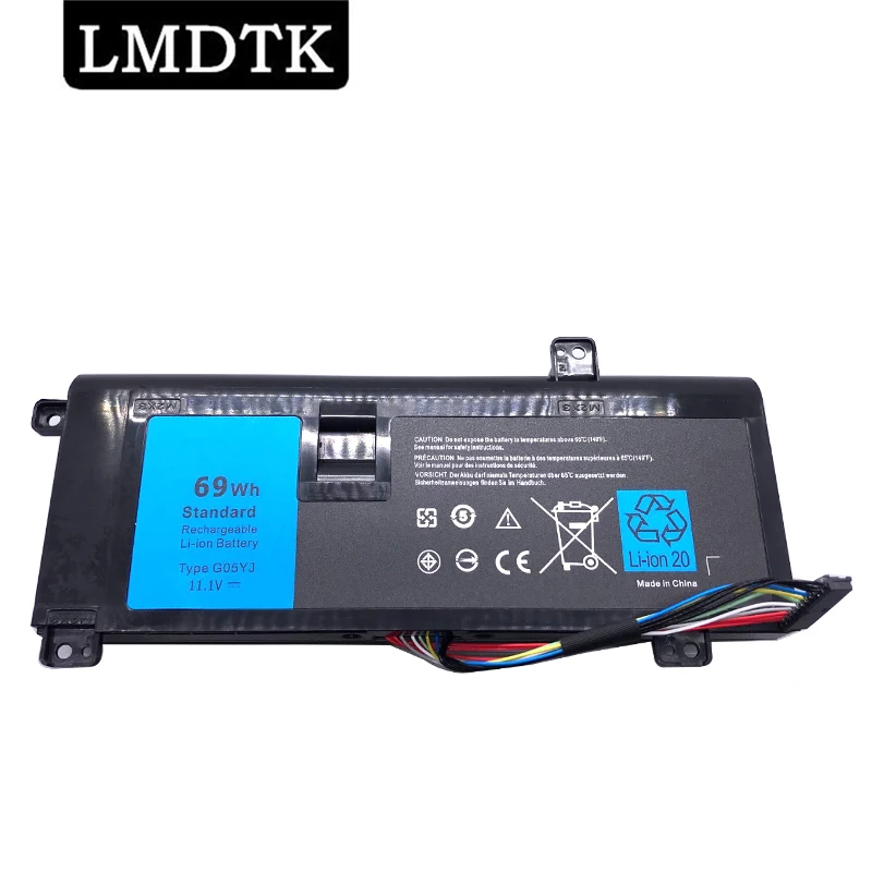 LMDTK Новый G05YJ Аккумулятор для ноутбука DELL Alienware 14 A14 M14X R3 R4 серии P39G 14D-1528 GO5YJ Y3PN0 8X70T