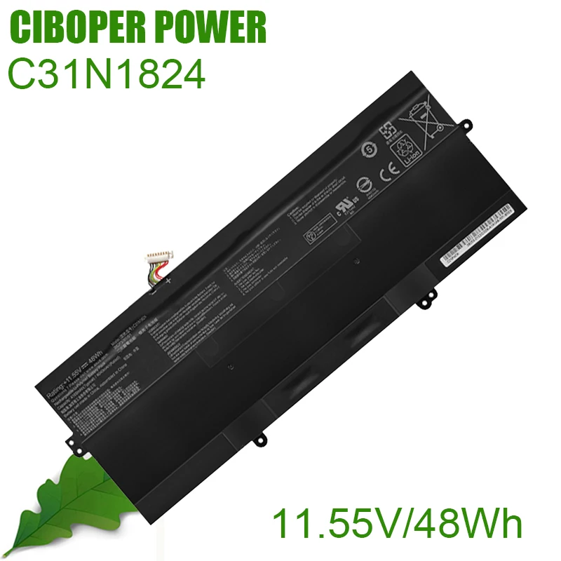 

CP Original Laptop Battery C31N1824 11.55V 48Wh For Chromebook Flip C434TA C434 C434TA-1A C31N1824 l Notebook