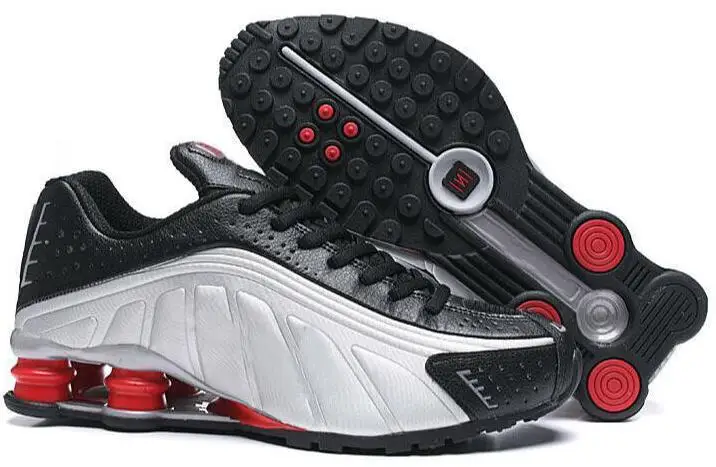 Shox R4 мужские кроссовки наивысшего качества NEYMAR OG COMET красный гонщик синий черный металлик мужские кроссовки спортивные кроссовки 40-45 - Цвет: M