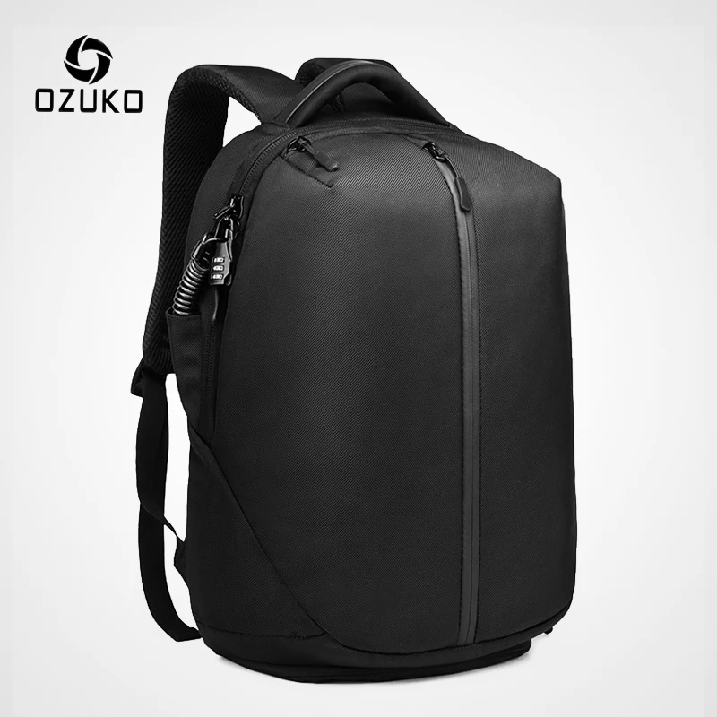 OZUKO рюкзак для ноутбука с защитой от кражи USB зарядка школьная сумка мужчин 15 6