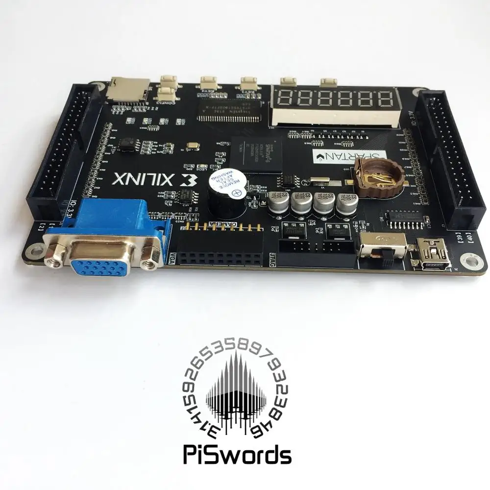 Последняя Xilinx spartan6 XC6SLX16 основная плата spartan 6 FPGA макетная с 256 Мбит SDRAM|xilinx board|spartan