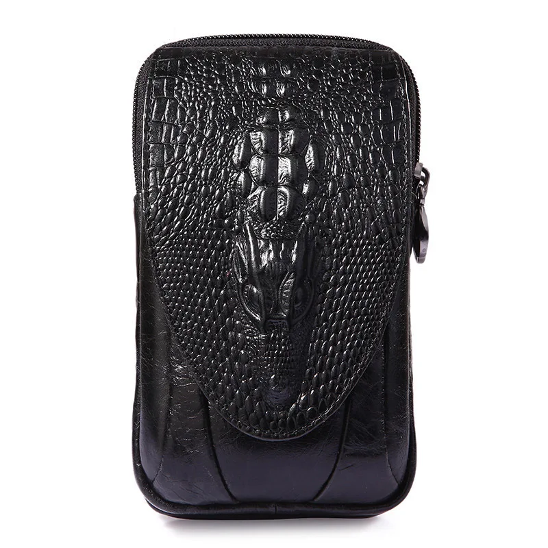 

Men's Waist pack ockets Leather Material British Retro Casual Fashion Style High Quality Multi-function Large Capacity Design