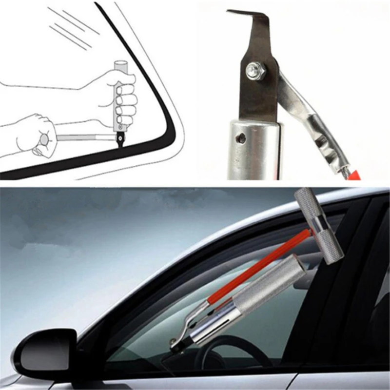 CarWindshieldCutOutToolsWindowGlassRemovalToolWindshieldCut
