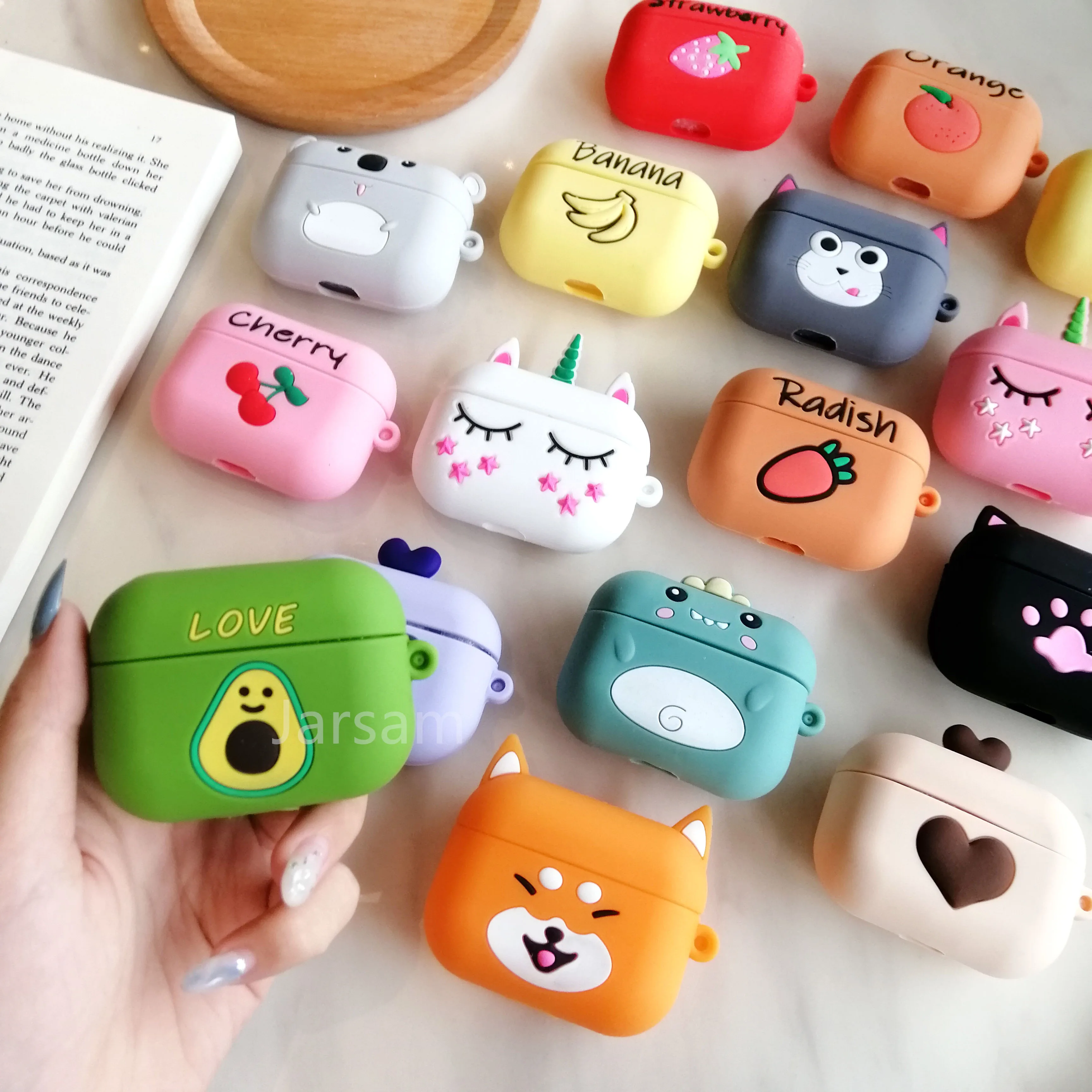 Cartoon Silicone Case For Airpods Pro Case Wireless for airpods pro Case Cover Earphone Case For Air Pods pro