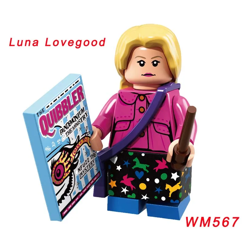 WM567 Для Harri Magic Series фигурка Фантастические звери рубеус Хагрид Минерва МакГонагалл проф Квиррелл Северус Снейп строительный блок - Цвет: WM567