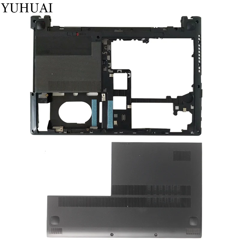 D and E shell Чехол-накладка для lenovo G400S G410S G405S, чехол для ноутбука с нижней частью/нижняя часть ОЗУ, жесткий диск, крышка для двери AP0YC000G00 - Цвет: D and E shell