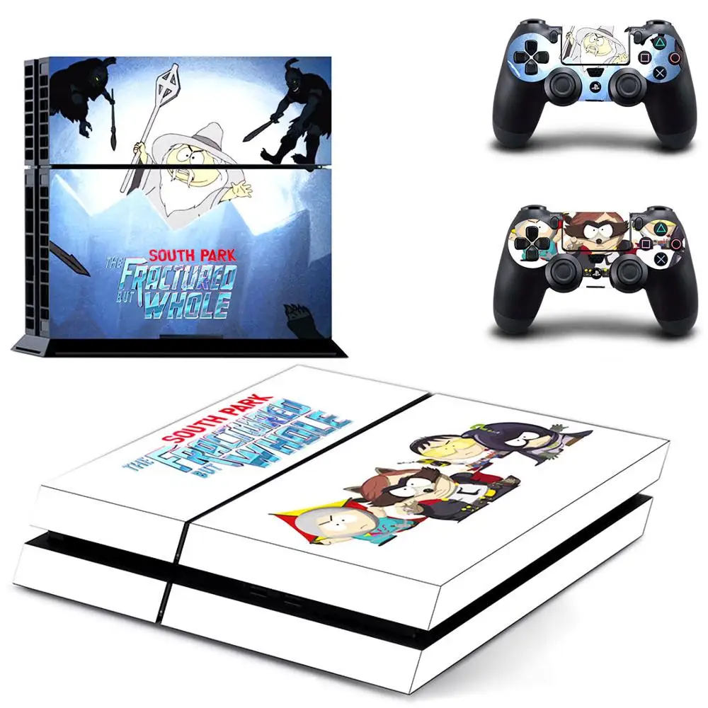 Саут Парк PS4 кожа PS 4 стикер Play station 4 наклейки s наклейки Pegatinas Adesivo для консоли playstation 4 и 2 контроллера - Цвет: GYTM1310