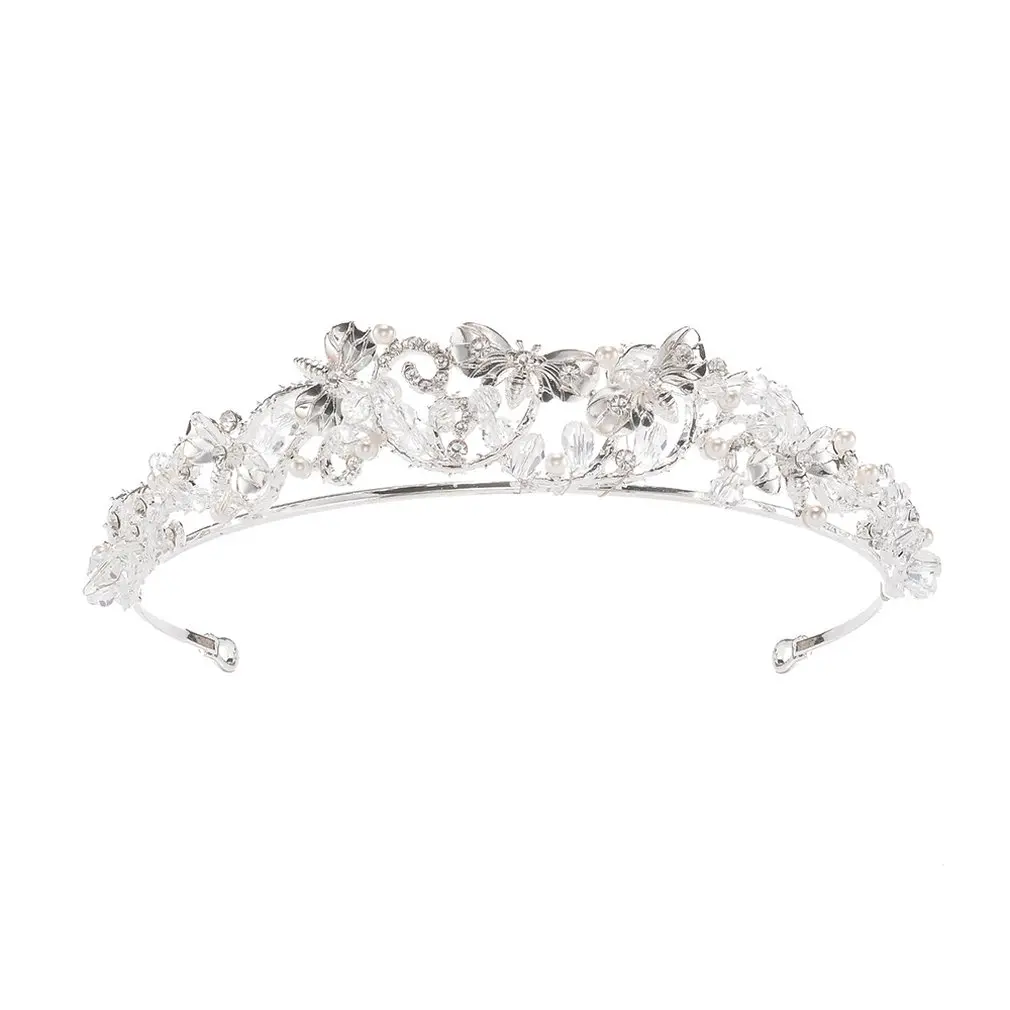 

Bridal Tiara Baroque Butterfly Handmade Crown Hair Accessories Bridal Princess Crown Wedding Accessories