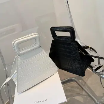 

Crocodile pattern Tote bag 2020 Fashion New High-quality PU Leather Women's Designer Handbag Small Travel Shoulder Messenger Bag