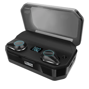 

TWS Wireless Sports Bluetooth 5.0 Earphones T9 with Digital Display 7000 MAh Hot Selling