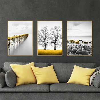 

Nordic landscape Nordic Posters And Prints Wall Art Canvas Painting Wall Pictures Baby Kids Room Decor Laminas Decorativas