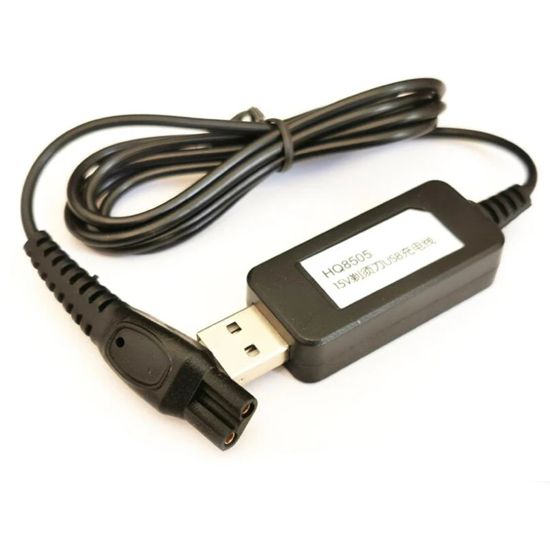 

HQ8505 USB Charge Cable Power Car Charging Cord Adapter for Philips Electric Shaver Razor HQ7120 HQ7140 RQ310 RQ320 RQ350 PT720