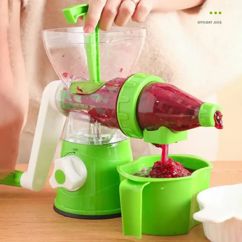 Hand Crank Single Auger Juicer 
