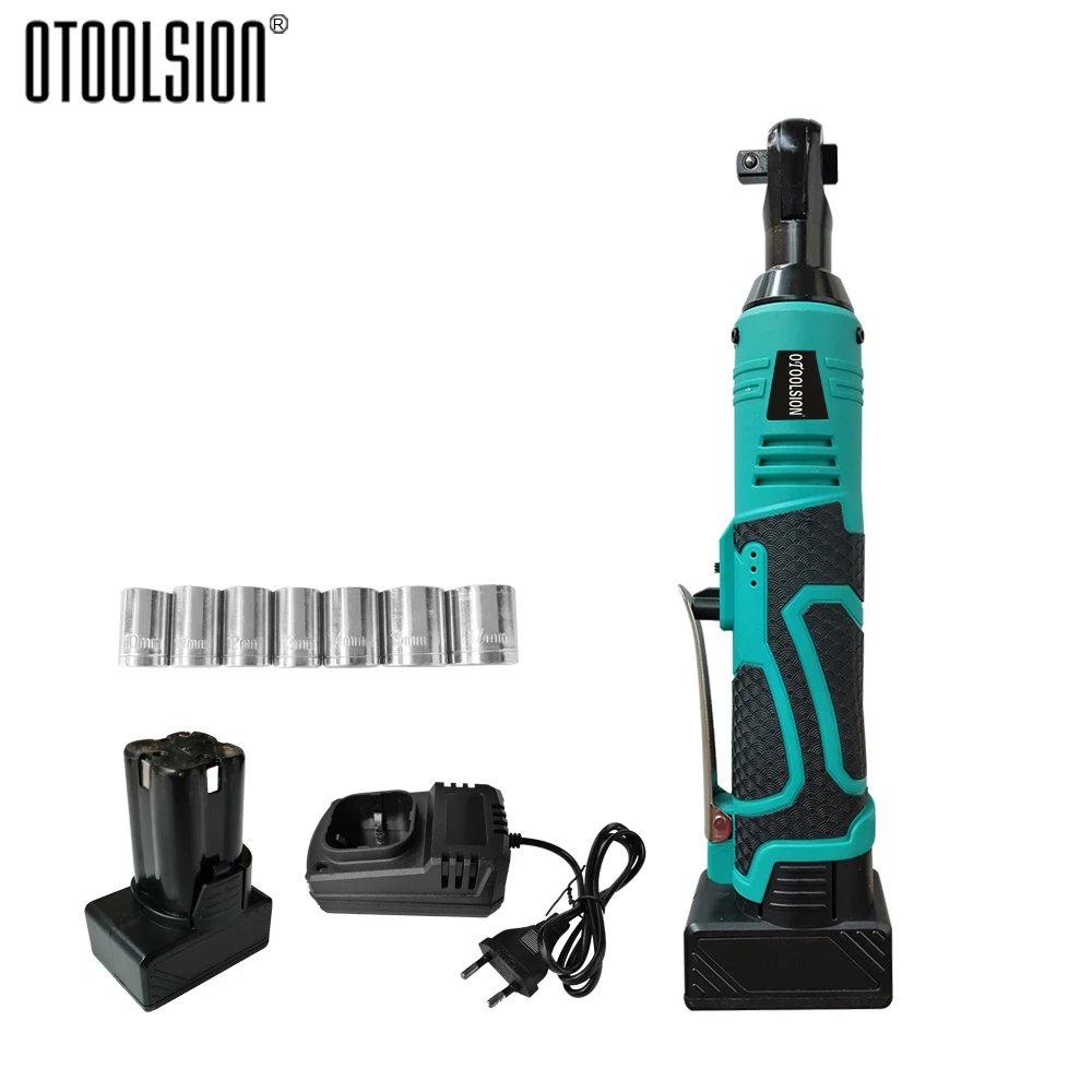 

3/8 Electric Wrench Kit With 1300mAh Rechargeable Li-ion Battery 25V Cordless Multifunctional Ratchet Wrench With Socket Tool