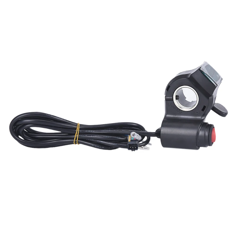 Perfect Finger Thumb Throttle Electric Scooter with Power Switch LED display Switch Handlebar Grips For Electric Bike 36V/48/60/72V 4 Perfect Finger Thumb Throttle Electric Scooter with Power Switch LED display Switch Handlebar Grips For Electric Bike 36V/48/60/72V 4