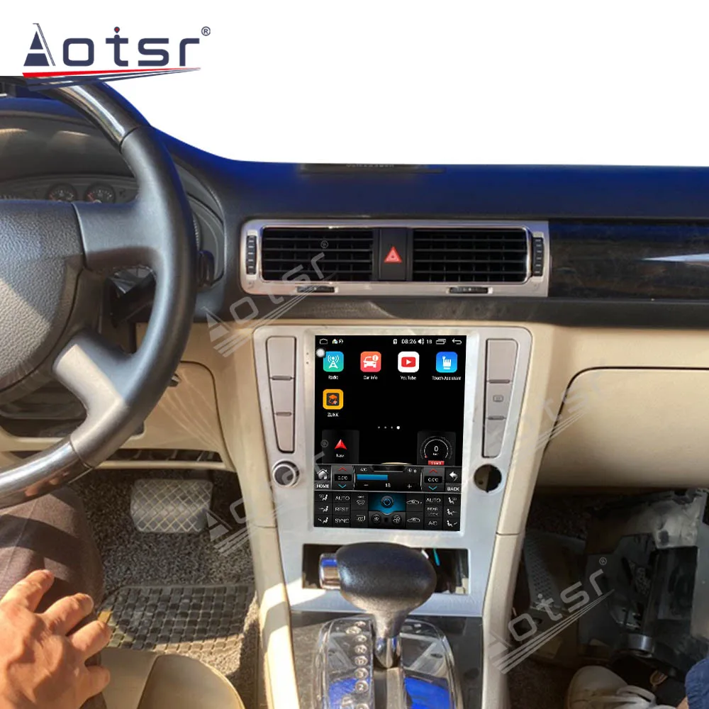 Магнитола для Volkswagen Passat B7 Android 2009 - 2011 Автомобильный мультимедийный проигрыватель