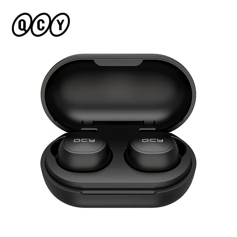 QCY T4 Bluetooth 5 0 мини наушники беспроводные с зарядным боксом HD наушники-вкладыши |