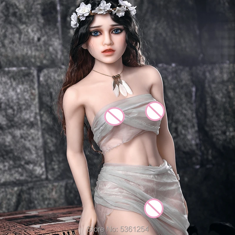 JND14-150CM Small Breast Full TPE Silicone Sex Doll Realistic Japanese Love Doll Pussy Anal Oral Skeleton Adult Sex Toy