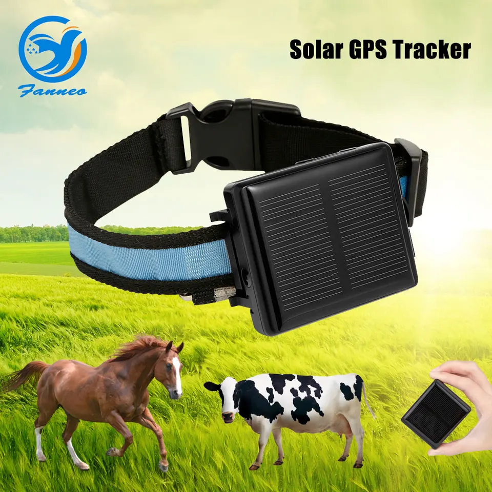 solar powered gps dog collar
