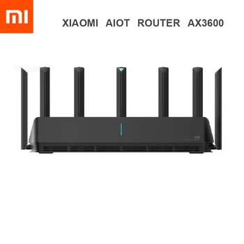 

New Xiaomi AX3600 AIoT Router Wifi 6 5G WPA3 Wifi6 600Mb Dual-Band 2976Mbs Gigabit Rate Qualcomm A53 External Signal Amplifier
