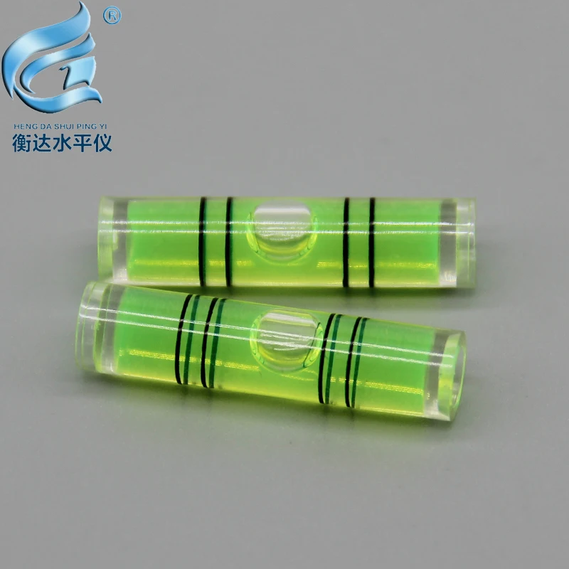100Pcs 7*29 Millimetri Livello Di Spirito Bolla Di Plastica Mini Livello Di Strumento Di Misura Di Livello Rotonda Bolla Di Livello