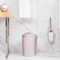 Hanging Modern Toilet Brush Wall Borstel Silicone Cleaning Gold Brush Cleaner Hygienic Toilet Accessories Bathroom Set GTJ50