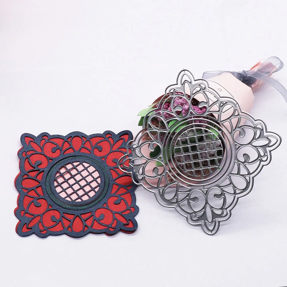 

Lace Hollow Frame Metal Cutting Dies DIY Scrapbooking Album Paper Cards Decorative Crafts Embossing Making Template Stencil Dies