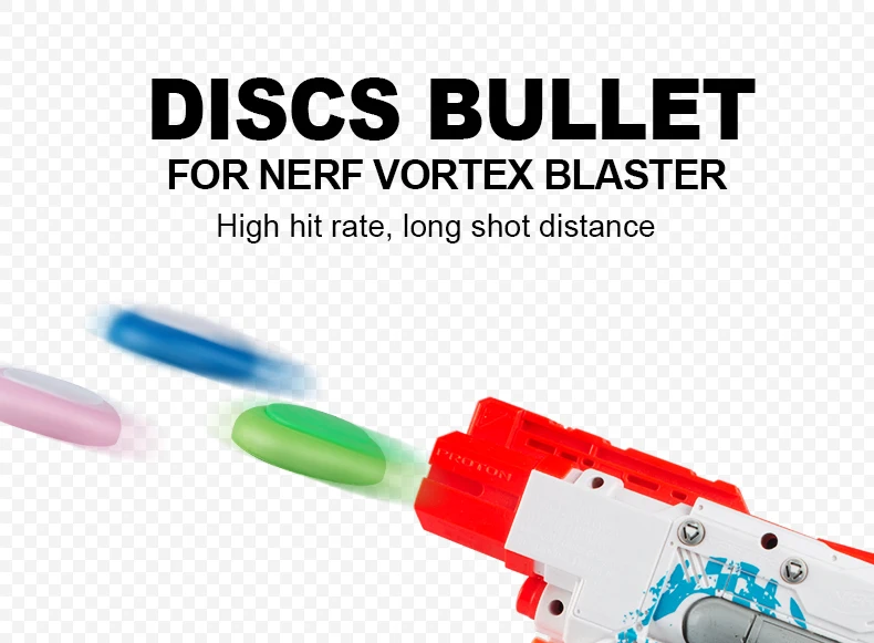 25 шт. Сменные диски пули для Nerf VORTEX Blaster PRAXIS NITRON VIGILON PROTON для Nerf серии бластеров Рождественский подарок для детей