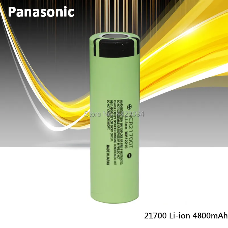 Аккумуляторная батарея Panasonic NCR21700T 21700 3 7 в 4800 мАч литиевая большой емкости для