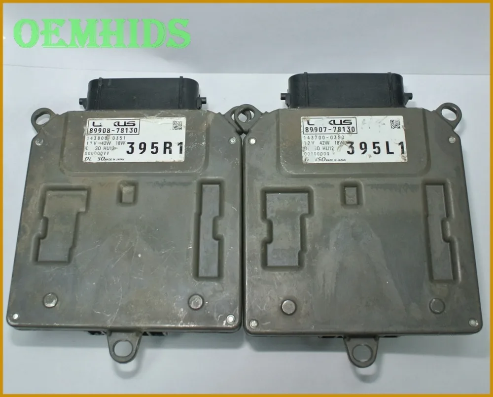 LEXUS 89907 89908 78130 395L1 395R1 LED headlight control unit module LED ballast