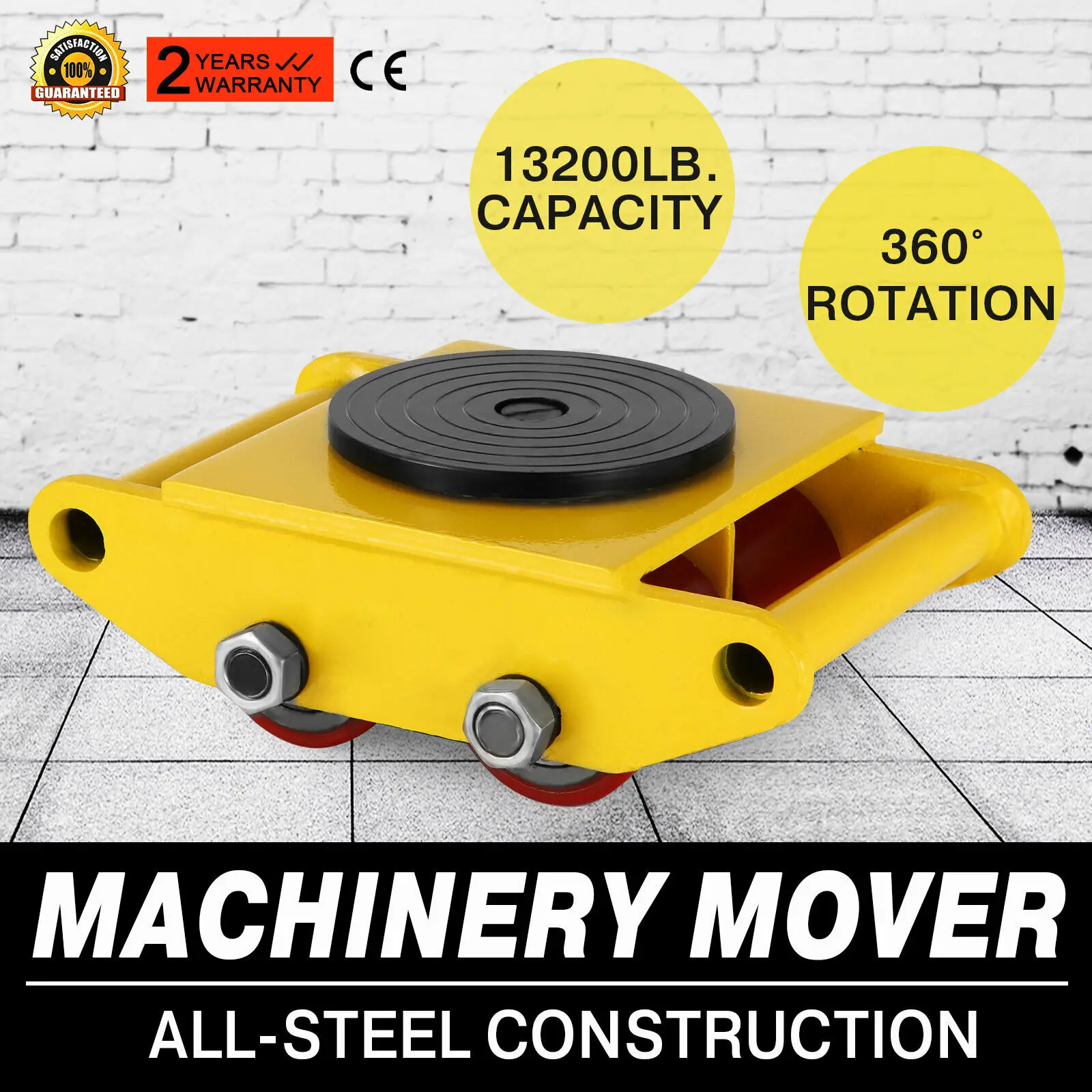 Material Handling Products Industrial Machine Moving Skates 2 Tonne by