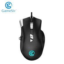 GameSir – souris de jeu GM200 avec 6 boutons et 1 Joystick, Mode MOBA préréglé et Mode FPS, éclairage rvb, DPI réglable à 4 niveaux