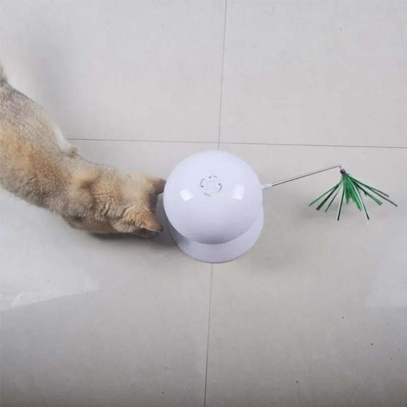 Игрушка-тизер для кошек Pet USB Перезаряжаемый Электрический светильник, интерактивный игровой тренажер для внутреннего обновления версии