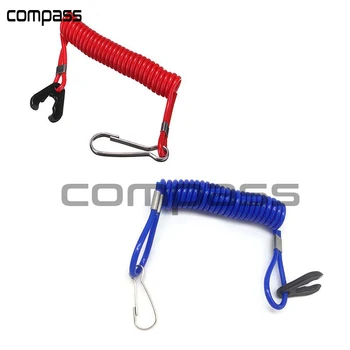 

1PC Boat Motor Kill Stop Switch and Safety Tether Lanyard For Yamaha Outboard Parts