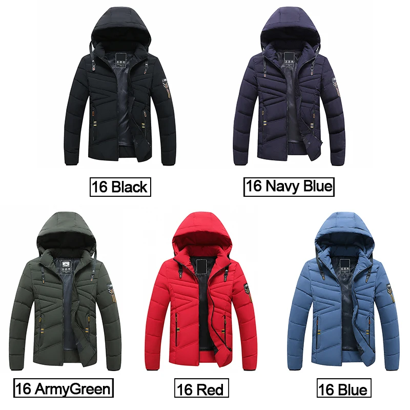 Men Winter Parkas 2022 New Windproof Warm Thick Parkas Jackets Coat Men Autumn Outwear Fashion Hooded Classic Casual Parkas Men