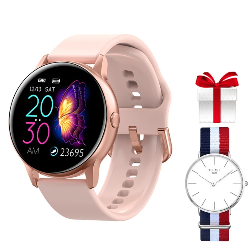 2019 Smartwatch IP68 Waterproof Wearable Device Intelligent Fitness Tracker Sports Smart Watch Men Women Kids For Android IOS