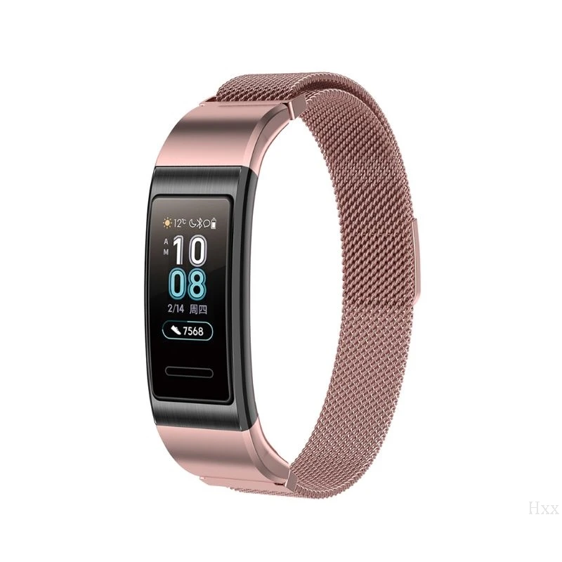 Магнитный сменный ремешок для часов из нержавеющей стали для huawei Honor Band 3/Band3 Pro TER-B09 TER-B29 браслет