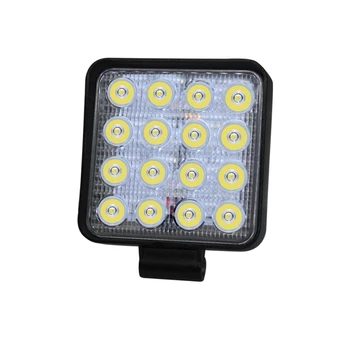 

1 PCS 48W Super Bright White Light LED Work Light Searchlight Bar For Truck Off road SUV Driving Offroad Roof Light Spot Light