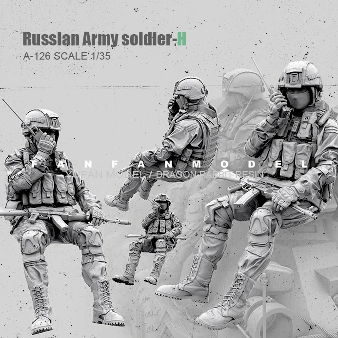 1/35 USA Special Forces Female Soldier SII-02 Figure Resin Unpainted Model Kit 