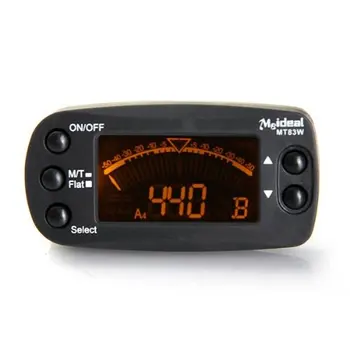

Black Guitar Bass Violin Ukulele Tuner MT83W