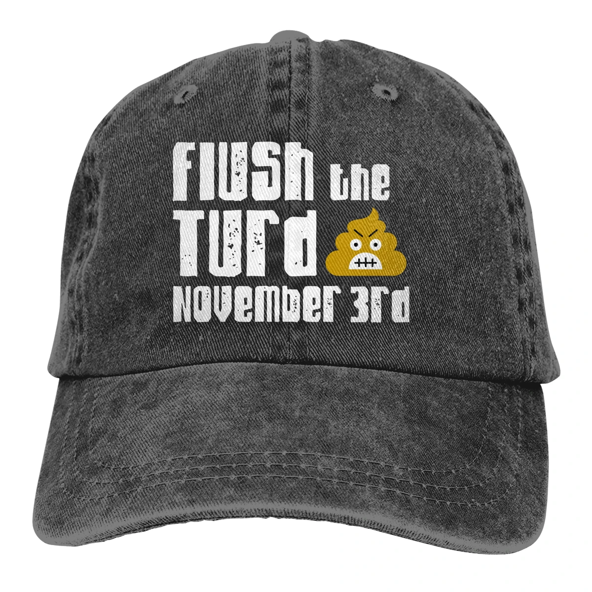 3 ноября Trump Casquette черные унисекс Мужские Женские джинсовые бейсболка с ремешком кепки Регулируемая шляпа для гольфа папа